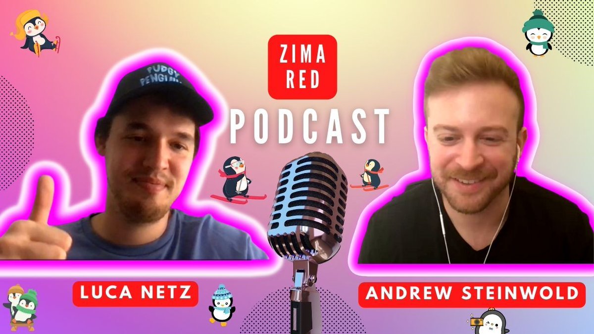 Recorded a banger with the legendary <a href="/LucaNetz/">Luca Netz 🐧✳️</a> - the CEO of <a href="/pudgypenguins/">Pudgy Penguins</a> 

We chat:
- Attention economy 
- Future potential of pudgies 
- How to operate an IP company 
- How to create value in the world of NFTs
and so much more

youtube.com/watch?v=oo7CyR…