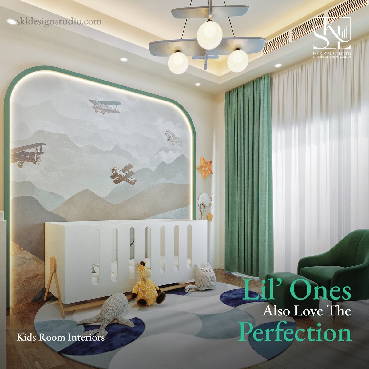 Kids always need attentions so does their room, and that's why we design perfect kids rooms interiors.
Connect with Us at:
📞 +91-9928299993
💬 wa.me/919928299993
🌐 skldesignstudio.com

#luxurykidsroom #kidsroom #designerkidsroom #premiumkidsroom #kidsroominteriors #kid