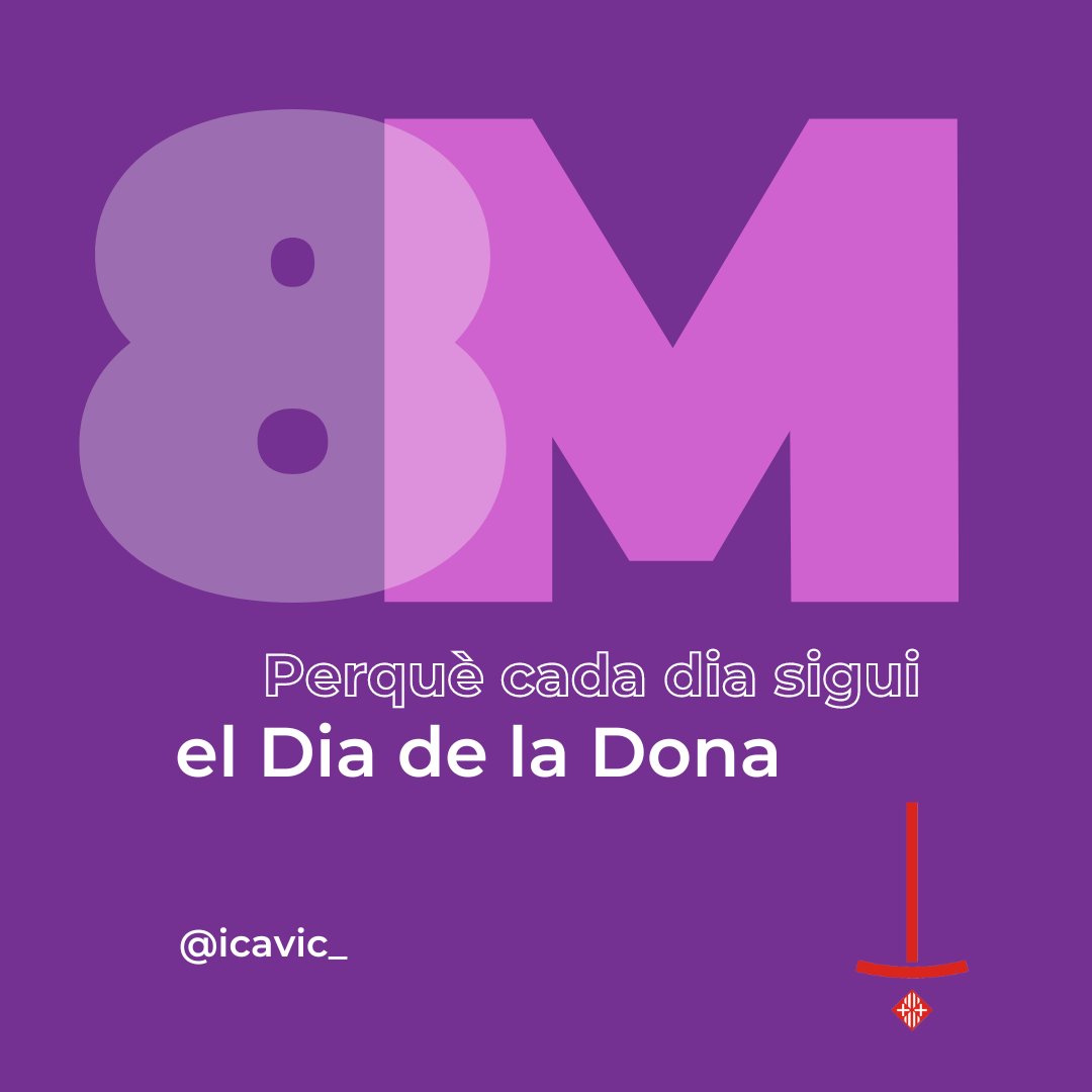 💜En honor a totes les dones que ens han aplanat el camí, per les que hi som i les que vindran. 
👉icavic.cat/ca/actualitat/…
Feliç Dia de la Dona!