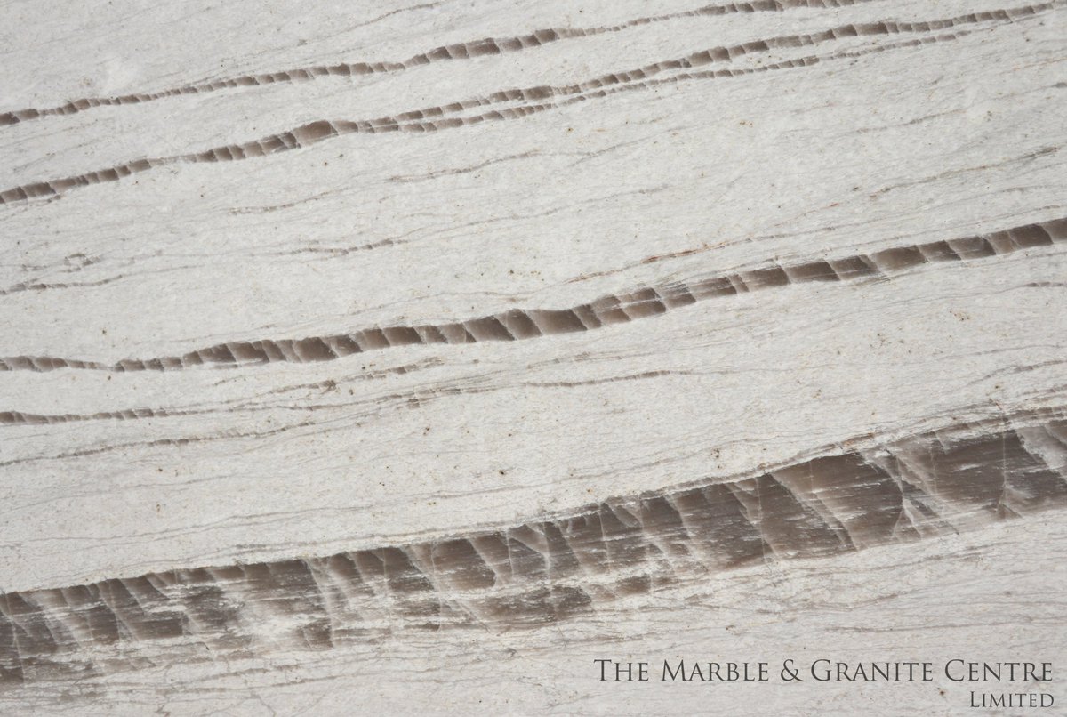 Crystallo White: A striking white and grey quartzite from India! Block no. 172 Slab sizes: 2990x2050 x 30mm View stock here: themarbleandgranitecentre.co.uk/SlabView?id=22… #ChooseNaturalStone #quartzite #naturalquartzite #interiordesign #whitequartzite #naturalstonewholesaler