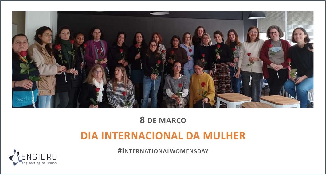 engidro's tweet photo. O Dia Internacional da Mulher pretende celebrar os direitos que as mulheres conquistaram até ao dia de hoje, relembrando o caminho para a igualdade. Prestamos homenagem a todas as colaboradoras que fizeram e fazem parte da equipa da ENGIDRO. 
https://t.co/6T0kL1BhaP https://t.co/k1UAb7jyXd