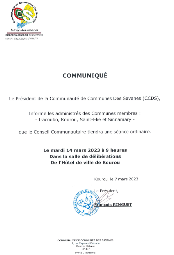 CCDS Guyane tweet media