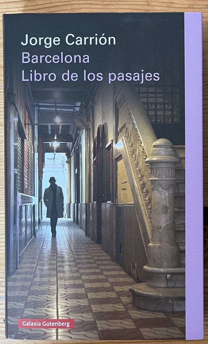 Jorge Carrión (@jorgecarrion21) on Twitter photo Me encanta que “Barcelona. Libro de los pasajes” <a href="/G_Gutenberg/">Galaxia Gutenberg</a>, ese proyecto de viaje urbano y en red, sea analizado por <a href="/Sheilapastor_/">Sheila Pastor</a> junto a libros inquietos de autores que admiro como @marianegroni2 <a href="/criveragarza/">Cristina Rivera Garza</a> <a href="/martin_caparros/">Martín Caparrós</a> <a href="/aliciakopf/">Alicia Kopf</a> @mercedescebrian: Me encanta que “Barcelona. Libro de los pasajes” <a href="/G_Gutenberg/">Galaxia Gutenberg</a>, ese proyecto de viaje urbano y en red, sea analizado por <a href="/Sheilapastor_/">Sheila Pastor</a> junto a libros inquietos de autores que admiro como @marianegroni2 <a href="/criveragarza/">Cristina Rivera Garza</a> <a href="/martin_caparros/">Martín Caparrós</a> <a href="/aliciakopf/">Alicia Kopf</a> @mercedescebrian: