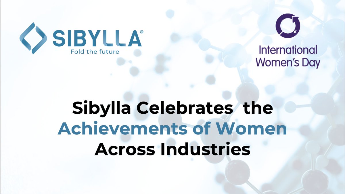 Sibylla celebrates the inclusion and visibility of women across all industries. This #IWD2023 we encourage others to fully #EmbraceEquity and celebrate the achievements of women around them.
Find out how you can help #breakthebias and #foldthefuture at: bit.ly/3SoT3bJ
