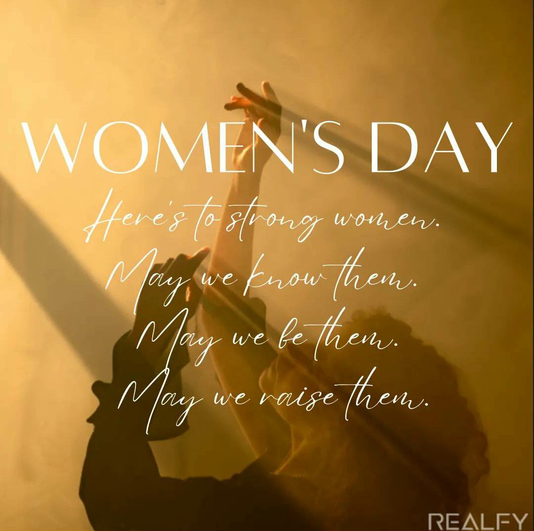 Realfyxr's tweet photo. To all to all the strong, resilient and courageous women out there, today we celebrate your beauty and diversity. Realfy wishes a Happy Women's Day to all the mother's, daughters , sisters and friends who make the world a better place
#RealfyXR  #womensday  #womenempowerment https://t.co/zVFkQKCm5W