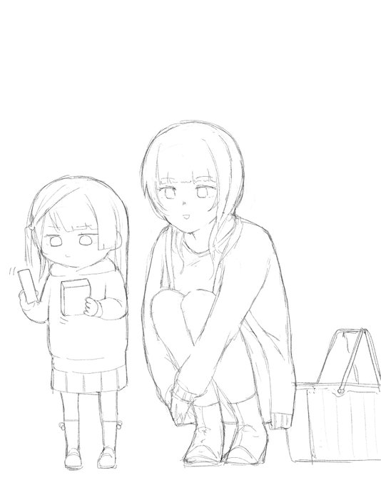 👠「お菓子決まった?」 