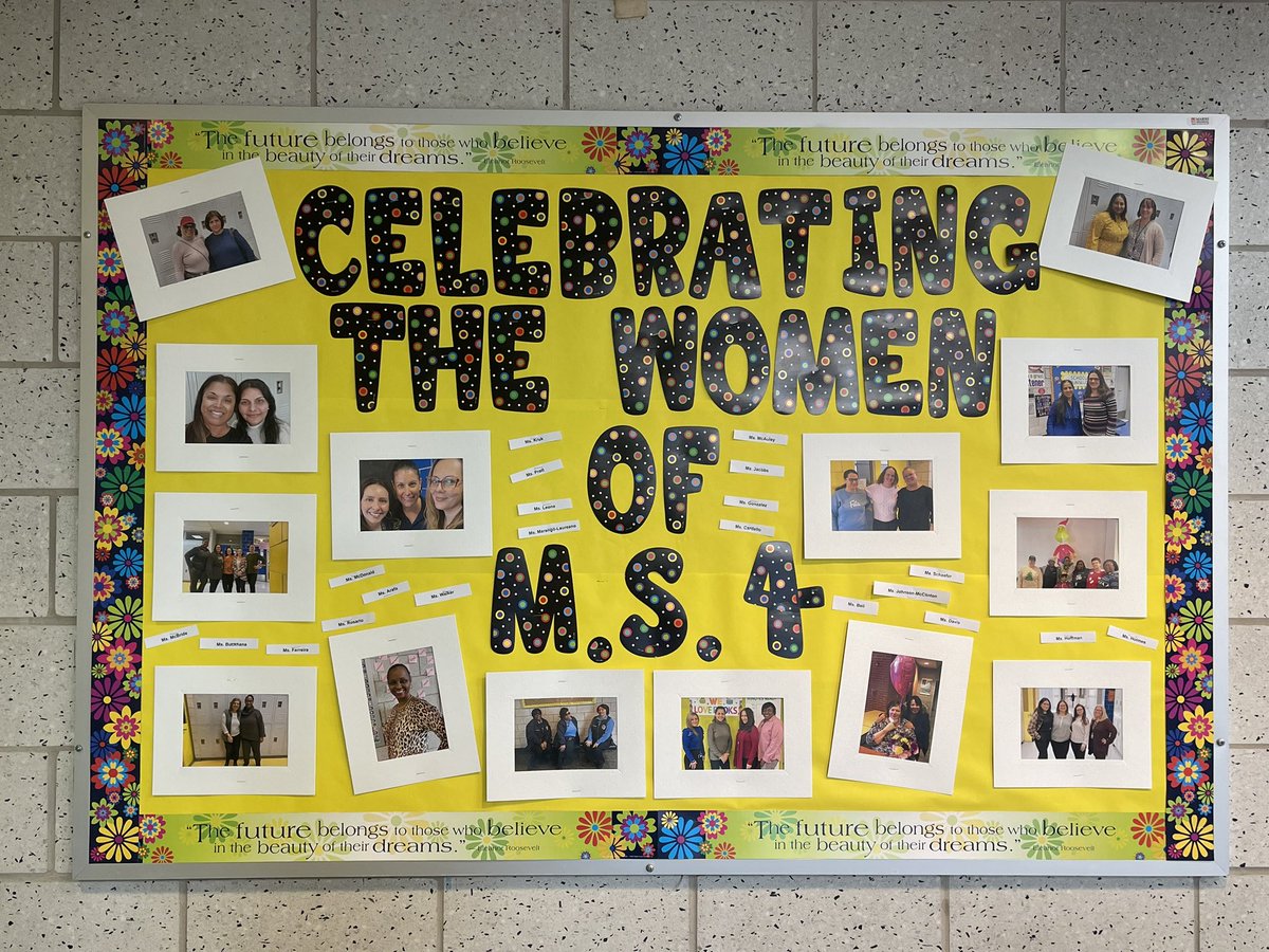 FrankConwellMS4's tweet photo. Where there is a woman, there is magic! Today, on #InternationalWomensDay2023 we celebrate our teachers, staff, parents, and students! #MS4Proud #MS4Falcons #TheWomenofMS4 https://t.co/Zsi9NoPULQ