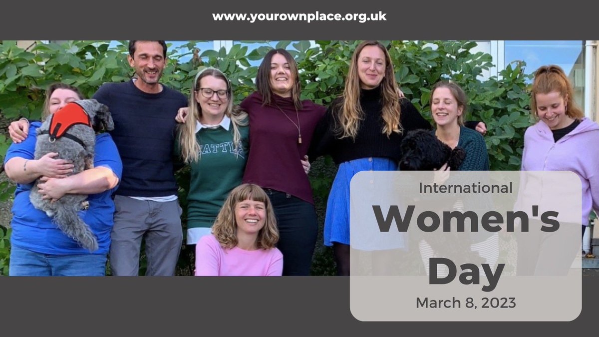 May I celebrate today this #IWD2023, the compassionate, strong, vulnerable, smart and ubiquitously under-estimated women in the @yourownplace team? You are wonderful, enough and make the world a better place every day. 🙏 #InternationalWomensDay2023