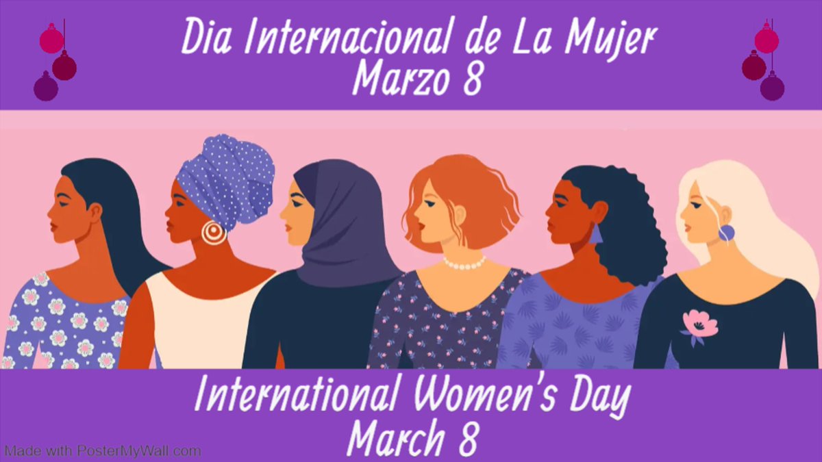ChambersCenter's tweet image. 8 de Marzo celebramos el Dia Internacional de la Mujer! Conmemoramos la lucha de las mujeres en todo el mundo exigiendo  equidad, defensa de sus derechos, y un alto a la violencia de genero