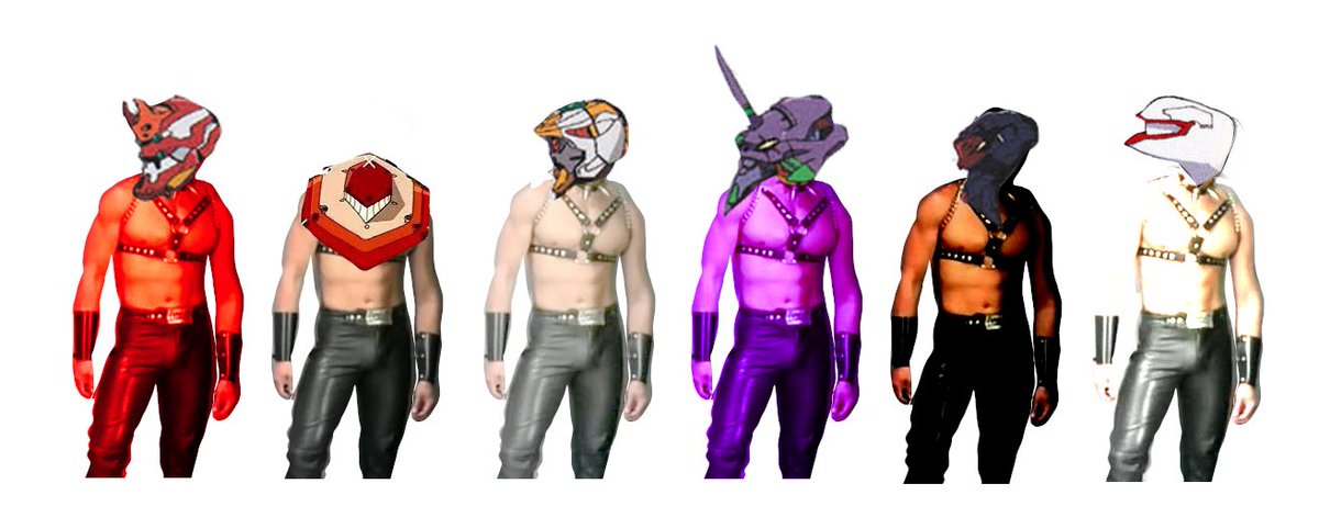 シンエバBDが発売とのことだったので劇場公開あたりにこんなクソみたいなガチムチコラ作ってたなと思い出した