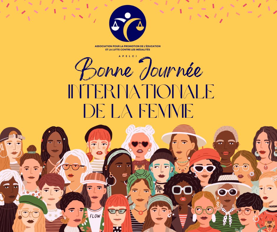 assoapelci's tweet photo. Bonne journée à toutes les femmes !!! https://t.co/6cpP2orNXV