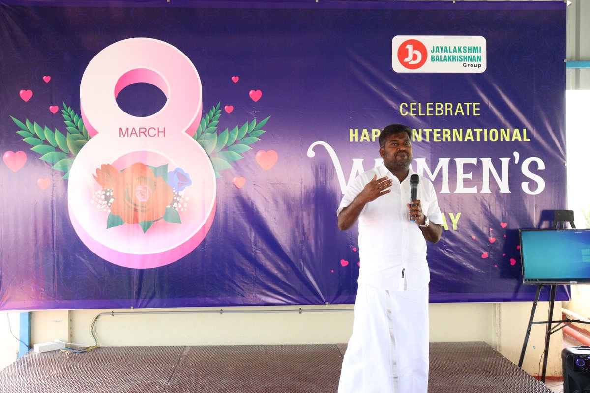 kaizensukumar's tweet image. @Jbgroup சார்பில் நடைபெற்ற உலக மகளிர் மகளிர் தின விழாவில் சிறப்பு விருந்தினராக  கலந்து கொண்டு சிறப்புரையாற்றினேன்.
@tndwwa @METROPEOPLE1 #Jbgroup @labour_talk @innokaiz_india #மகளிர்தினம் #InternationalWomensDay #WomensDay #Sudhasukumar