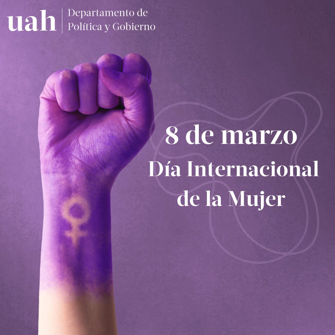 🟣 El Departamento de Política y Gobierno recuerda la importancia de cada una de las mujeres que componen nuestra unidad departamental. 

Gracias por el aporte constante y la valentía que manifiestan diariamente para luchar contra la desigualdad y violencia de género.