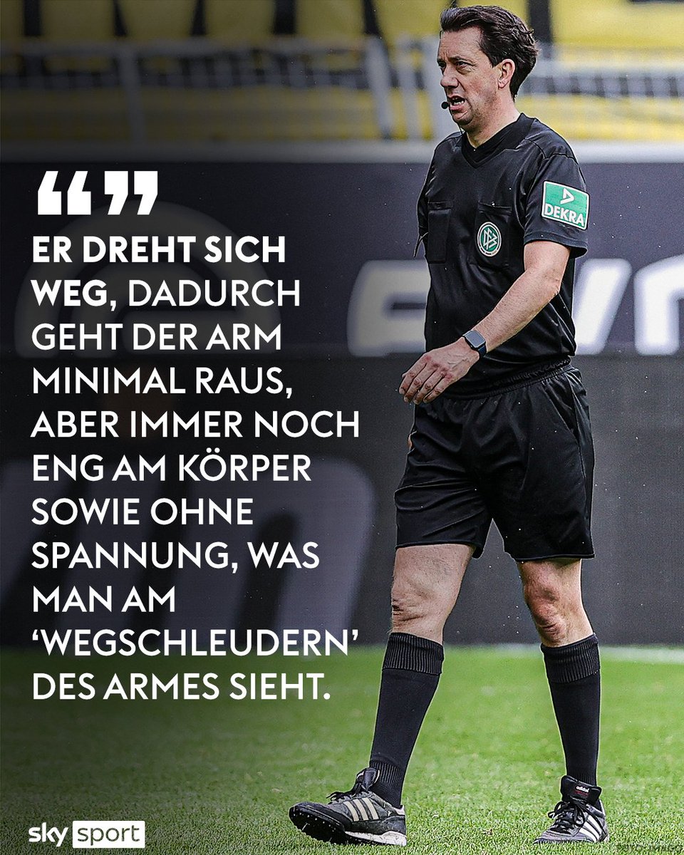 SkySportDE's tweet image. Auch der Ex-FIFA und DFB- Schiedsrichter meldet sich auf Twitter zu Wort. Seiner Meinung nach war die Entscheidung einen Elfmeter wegen Handspiel im Spiel von Dortmund gegen Chelsea zu geben falsch. 😳

#SkySport #CHEBVB #UCL #BVBChelsea #fussball #Schiedsrichter