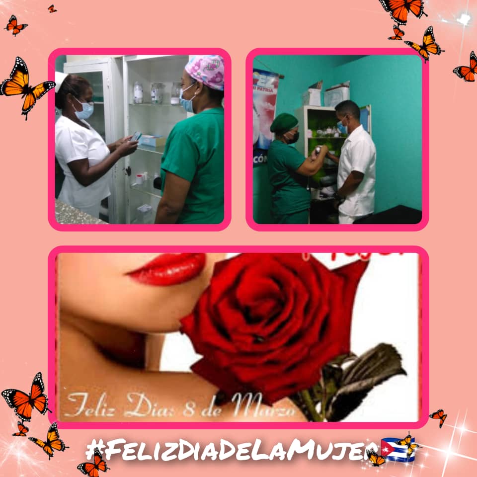 Muchas Felicidades a todas las MUJERES del mundo.
#FelizDiaDeLaMujer
#CubaPorLaVida
#MejorEsPosibe
#YoVotoXTodos
<a href="/cubacooperaven/">Misión Médica Cubana en Venezuela</a>
@mmcvenFal
#CdiPedroMF
<a href="/SilviaEstherFr/">Silvia Esther Figueredo Rivero</a>