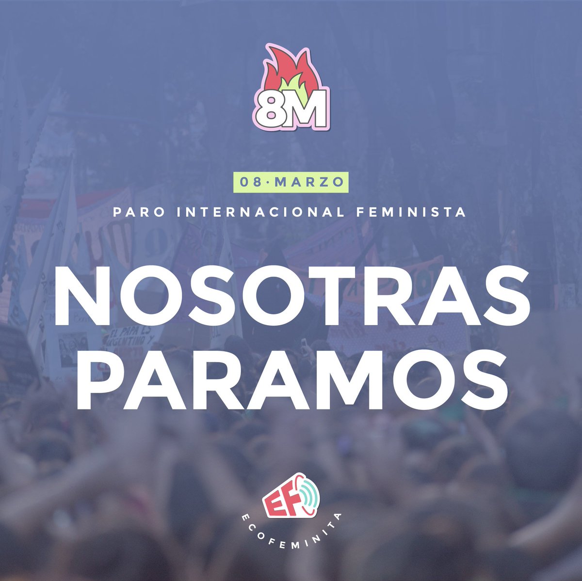 🔥 Paramos para poner en evidencia que los trabajos de cuidados, no remunerados o mal pagos sostienen la economía. Paramos porque ganamos menos que los varones, somos desvaloradas en los entornos laborales y hostigadas sexualmente tanto en espacios públicos como privados👇🏻