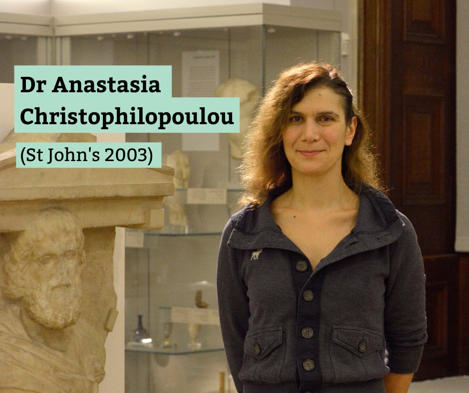 Talking to fab alumni is a highlight of the job, especially when they preach about the power of #materialculture in furthering diversity & inclusion.

I chatted to the lovely @AChristophilop1, curator of the new @FitzMuseum_UK 'Islanders' exhibition, for #InternationalWomensDay👇