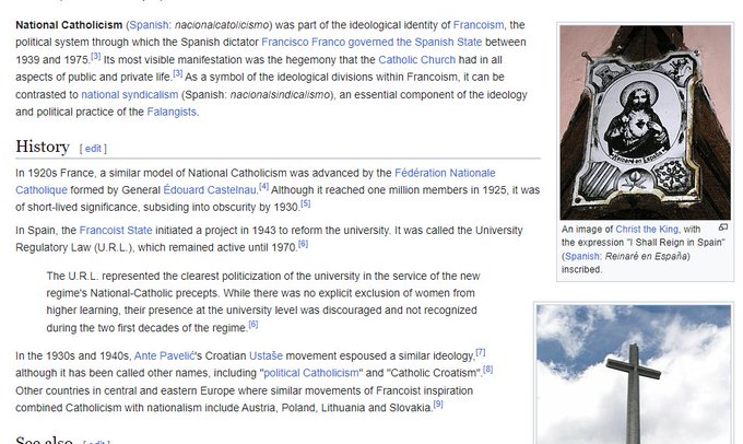 https://en.wikipedia.org/wiki/National_Catholicism