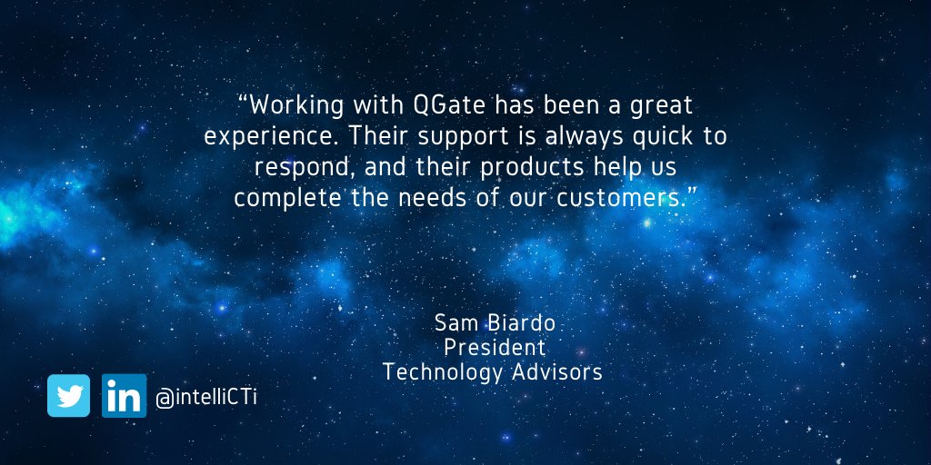 Do you need to integrate your #CRM and Telephone System intelliCTi can help.

Our customers and partners say it all... ⭐⭐⭐⭐⭐
Find out why ❓ here: bit.ly/3ZwDscy

#Dynamics365 #CTI #Telephony #CX #UX #PBX #MSDynamics365 #InforCRM