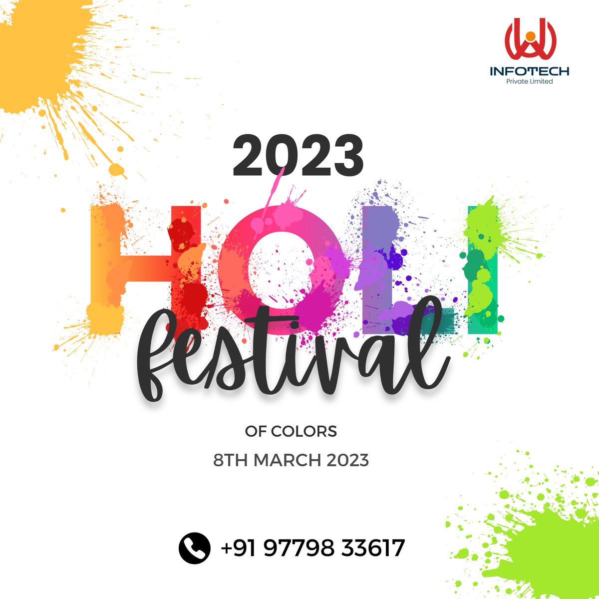 uwit_io's tweet image. Wishing everyone a happy and safe Holi! May the colors of joy and happiness fill your life with joy! #HappyHoli #Holi2020