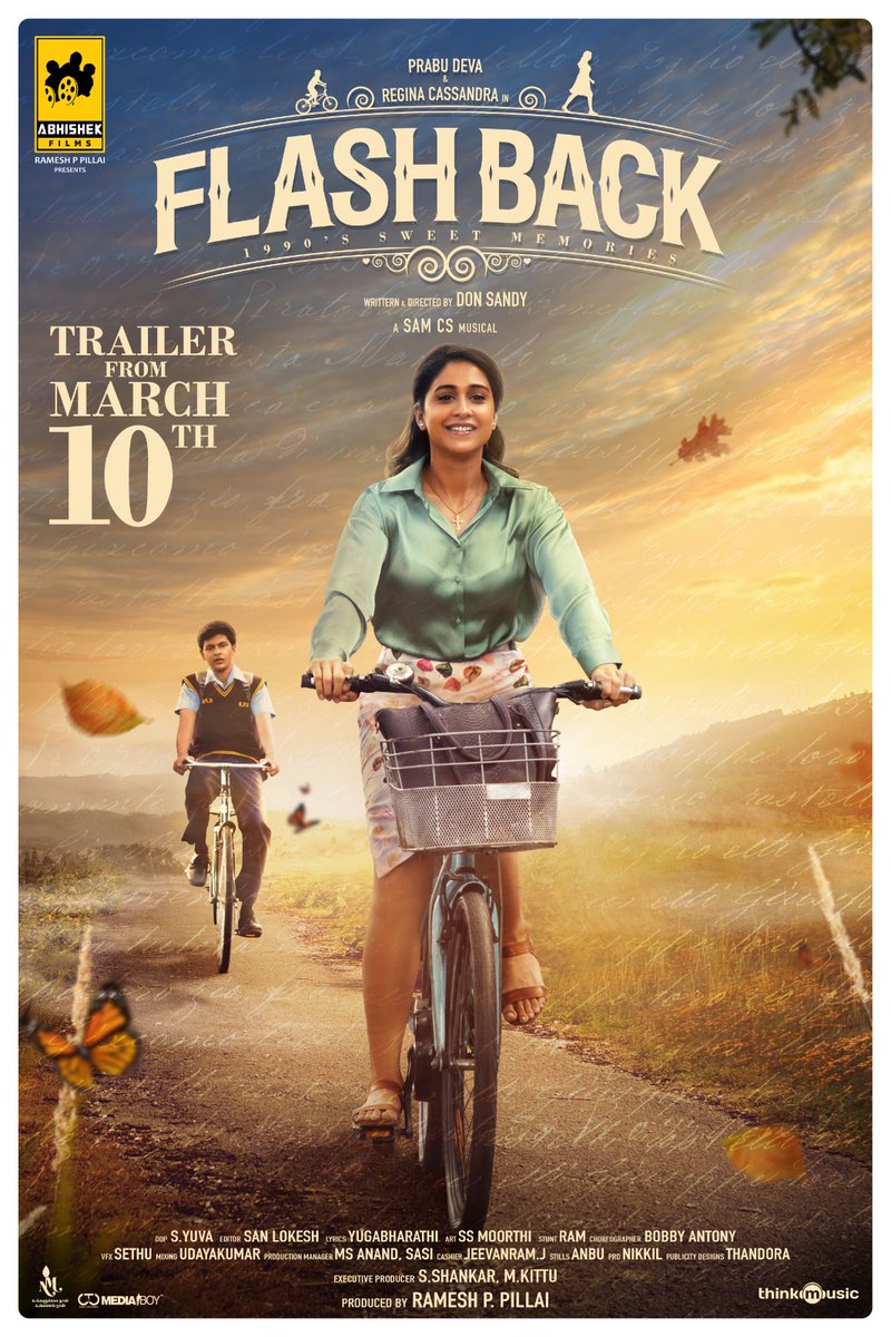 👉🖤༒☬ J€€V@N ☬༒ 🖤👈 (@jeevanramj_143) on Twitter photo Most Awaited #FlashBack Trailer Releasing on this March 10th.
<a href="/PDdancing/">Prabhudheva</a> <a href="/Abhishek_films_/">ABHISHEK FILMS</a> <a href="/ReginaCassandra/">RegenaCassandrra</a> <a href="/anusuyakhasba/">Anasuya Bharadwaj</a> <a href="/VijayVishwaOffi/">Vijay Vishwa</a> <a href="/DSuryaa1/">D Suryaa</a>
<a href="/DonSandyDir/">Don Sandy</a> <a href="/DopYuva/">DOP yuva</a> <a href="/Sanlokesh/">Sanlokesh Editor</a> <a href="/moorthy_artdir/">s.s.moorthi art director</a> <a href="/its_mebobs/">bobbyantony</a> <a href="/shankarsathyam1/">shankar sathyamurthy</a> <a href="/KRISHNAKUMAR567/">KRISHNAKUMAR</a> <a href="/jeevanramj_143/">👉🖤༒☬ J€€V@N ☬༒ 🖤👈</a> <a href="/thinkmusicindia/">Think Music</a> Most Awaited #FlashBack Trailer Releasing on this March 10th.
<a href="/PDdancing/">Prabhudheva</a> <a href="/Abhishek_films_/">ABHISHEK FILMS</a> <a href="/ReginaCassandra/">RegenaCassandrra</a> <a href="/anusuyakhasba/">Anasuya Bharadwaj</a> <a href="/VijayVishwaOffi/">Vijay Vishwa</a> <a href="/DSuryaa1/">D Suryaa</a>
<a href="/DonSandyDir/">Don Sandy</a> <a href="/DopYuva/">DOP yuva</a> <a href="/Sanlokesh/">Sanlokesh Editor</a> <a href="/moorthy_artdir/">s.s.moorthi art director</a> <a href="/its_mebobs/">bobbyantony</a> <a href="/shankarsathyam1/">shankar sathyamurthy</a> <a href="/KRISHNAKUMAR567/">KRISHNAKUMAR</a> <a href="/jeevanramj_143/">👉🖤༒☬ J€€V@N ☬༒ 🖤👈</a> <a href="/thinkmusicindia/">Think Music</a>