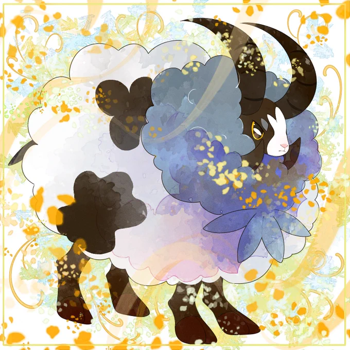 図鑑No.0832 バイウールー #LKのポケモンずかん 