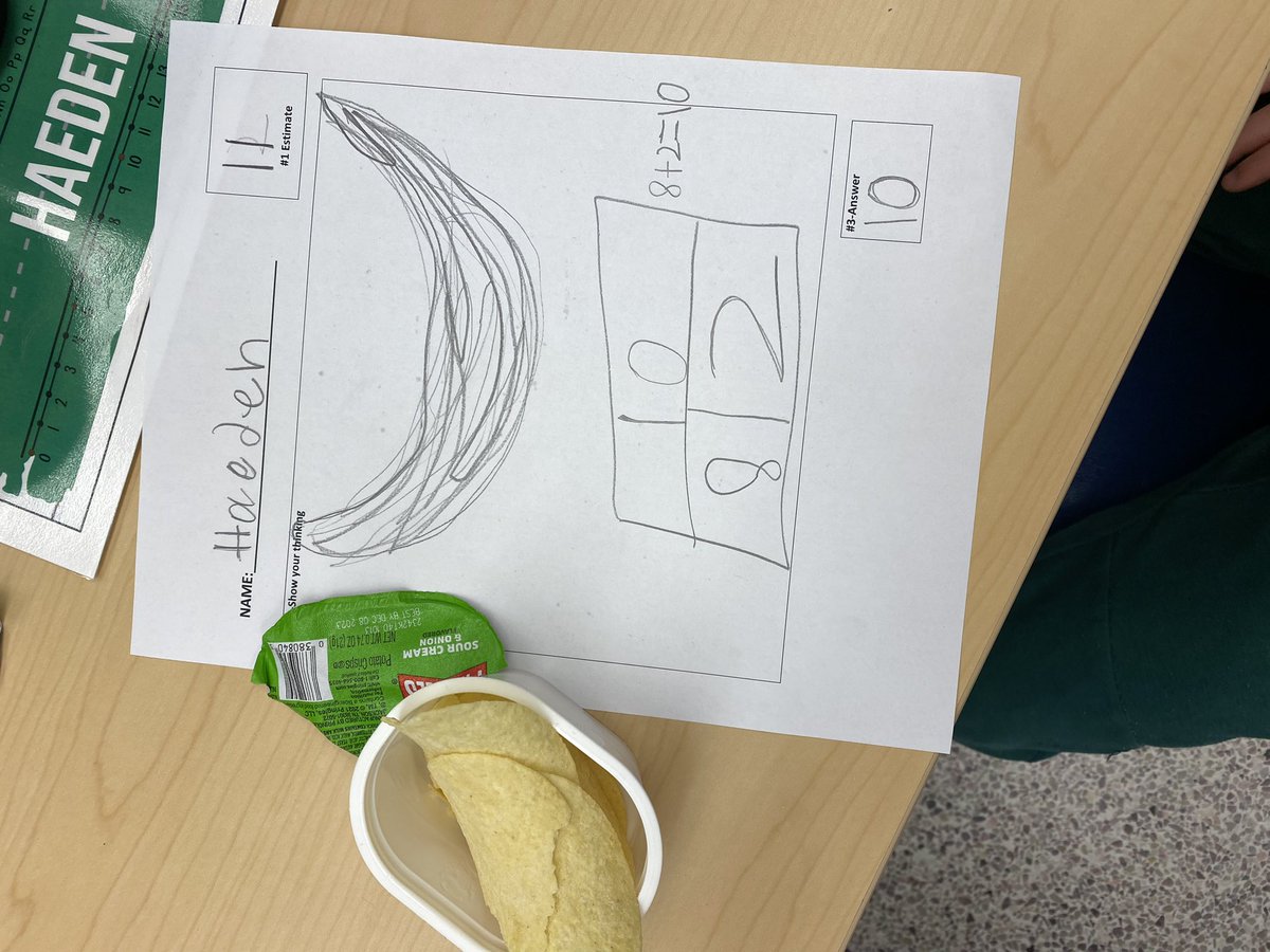 MeganTereshko's tweet photo. 3 Act Task challenge accepted! Second grade completed the Pringle Ringle! Thank you @RMESPrincipal for providing Pringles 😎 @mathRES_SES https://t.co/FBu18HVz91