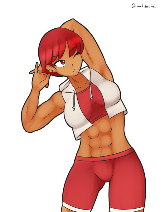 新しい3Dデッサン人形のテストでうちの子ブレンダ 