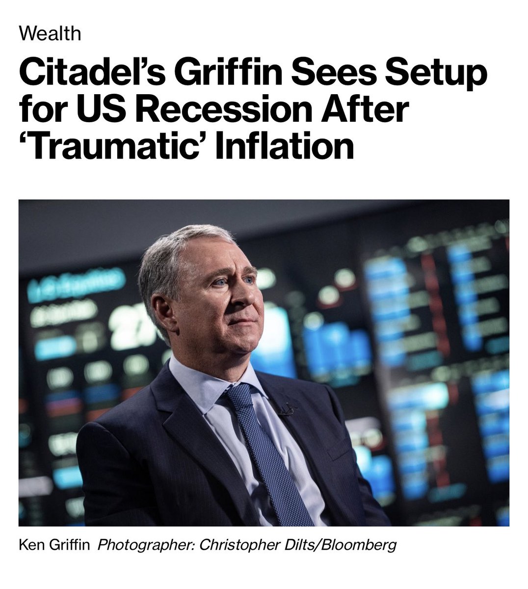 JohnRDallasJr's tweet photo. Few realists are surprised by the nautical warning flags from @business. @citsecurities employs thought leaders from among the best analysts and metacognitive futurists, and #KenGriffin’s aggregated #RealisticThinking must prevail to right this ship. Ahoy! https://t.co/eiXSE98BHj https://t.co/NWiH87chGR