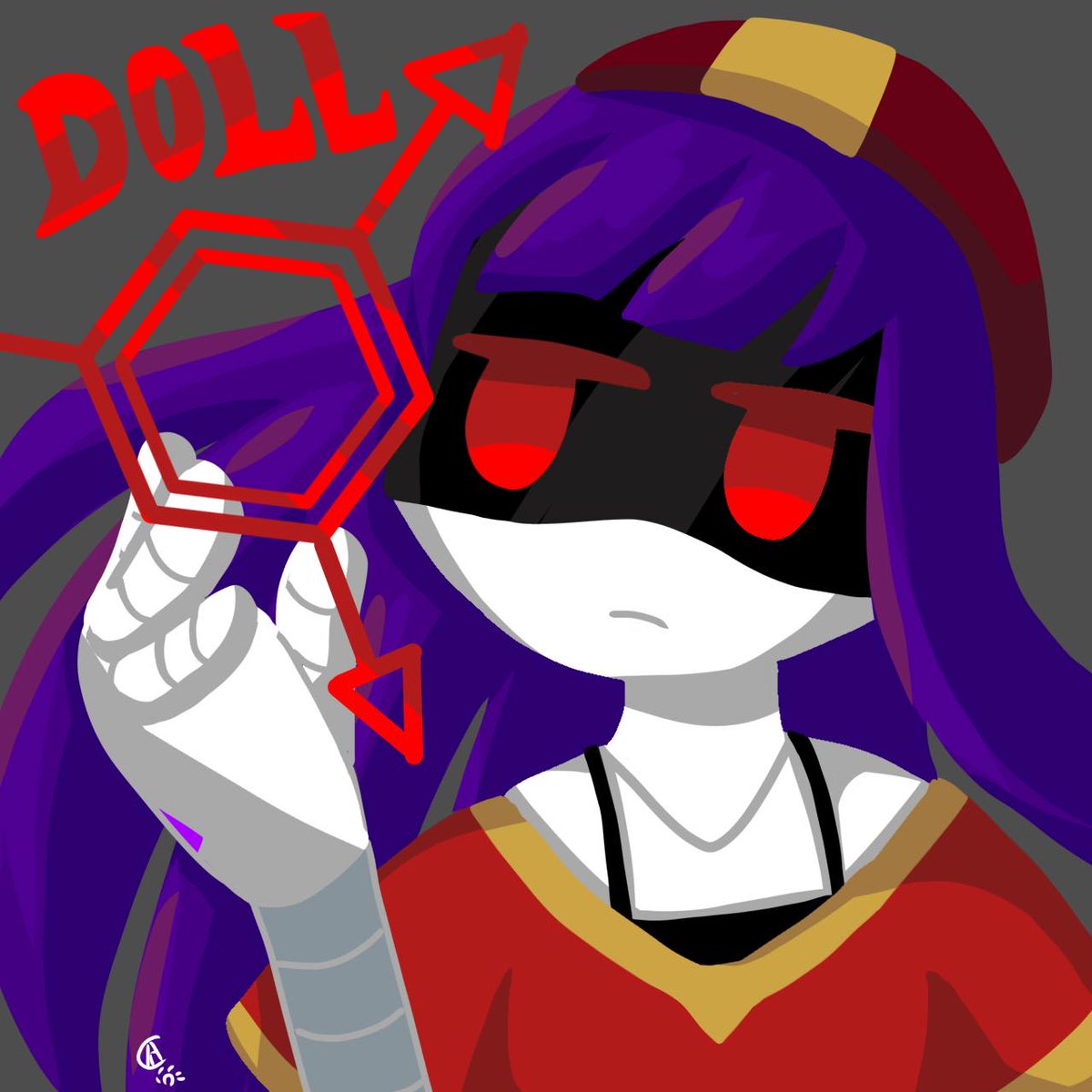 cloakcat_'s tweet photo. Now we have J and DOLL :)
They are so cute 
#murderdrones #murderdronesfanart https://t.co/YVKKb4BiN0