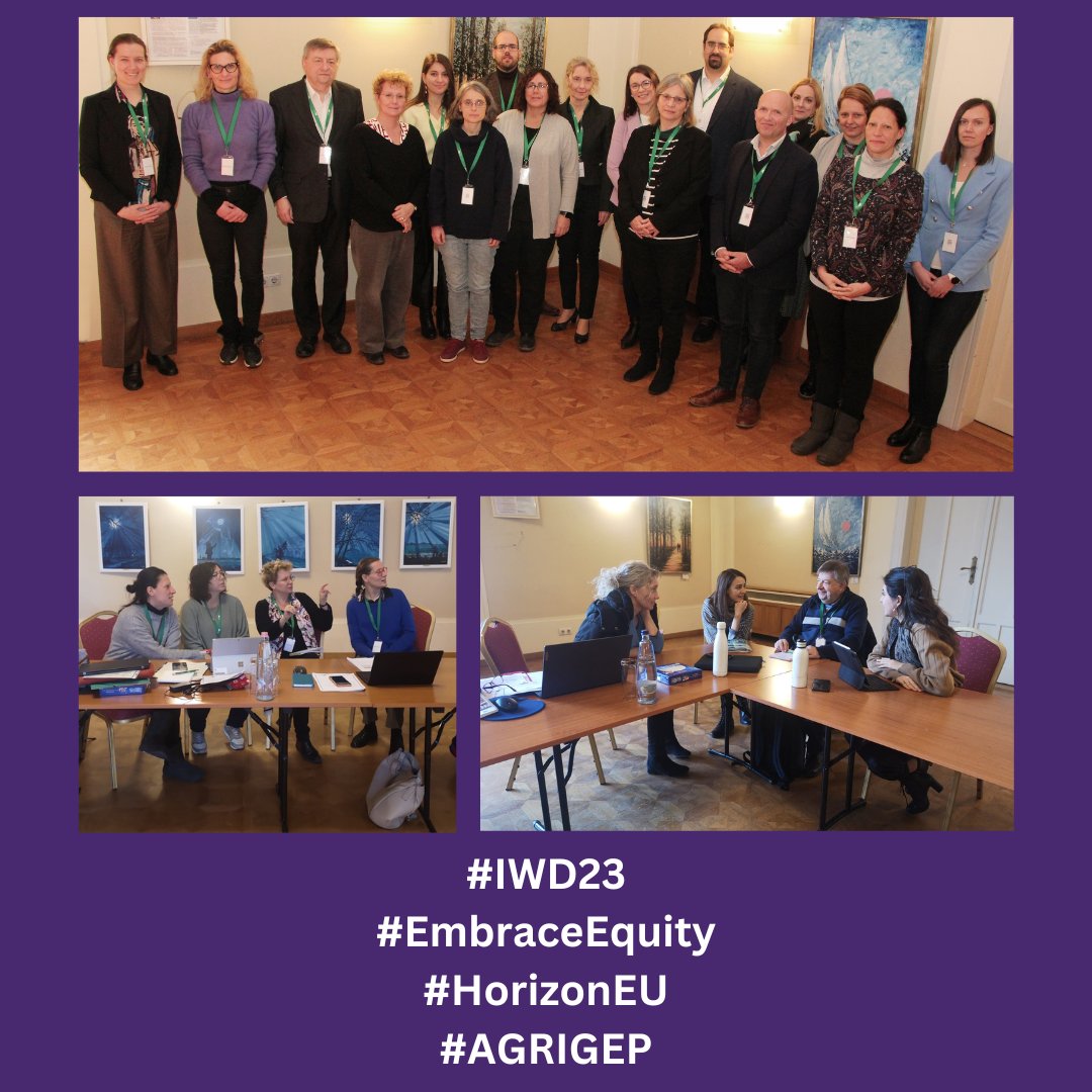 Let’s celebrate #IWD23 & #EmbraceEquity at Life Sciences Universities & beyond @Horizon_EU project AGRIGEP contributes to creating equal opportunities responsive #GenderEqualityPlans & #InclusiveAction #genderequality #REA @CzuFtz @MyYellowWindow @si_upr @nokatudomanyban @la_UPC