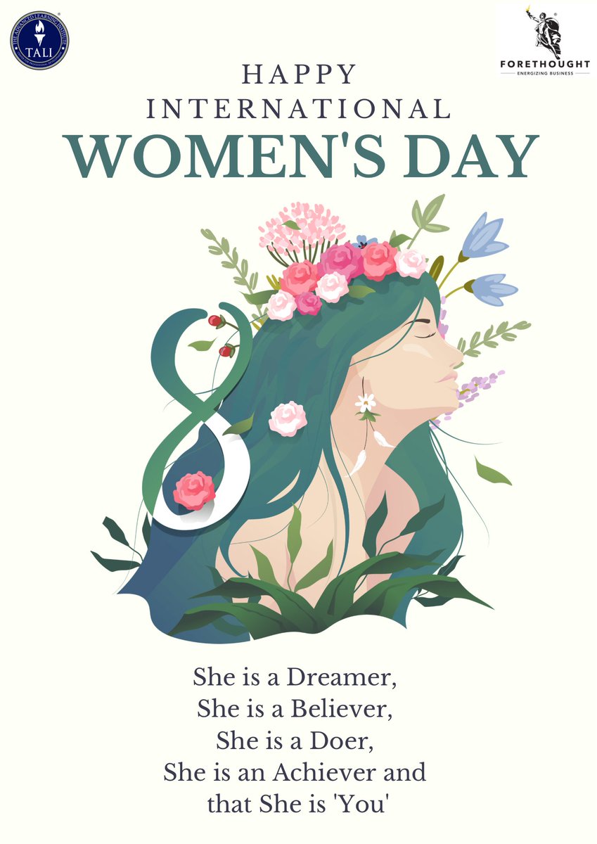 To all the incredible women in the world, shine on, not just today but everyday!