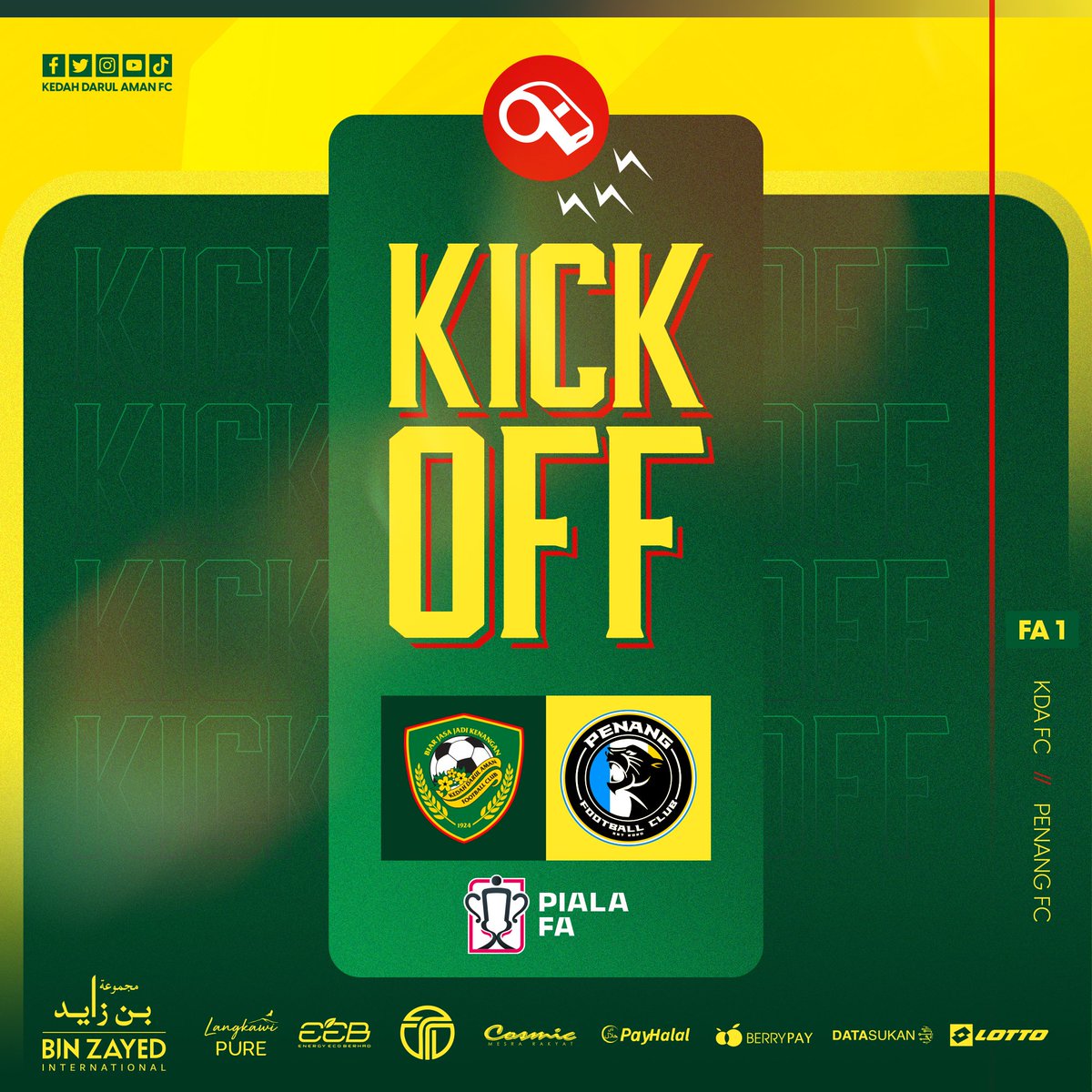 KEDAH DARUL AMAN FC on Twitter: KEDAH DARUL AMAN FC on Twitter: