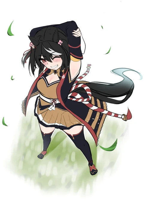 色ラフキタちゃん 