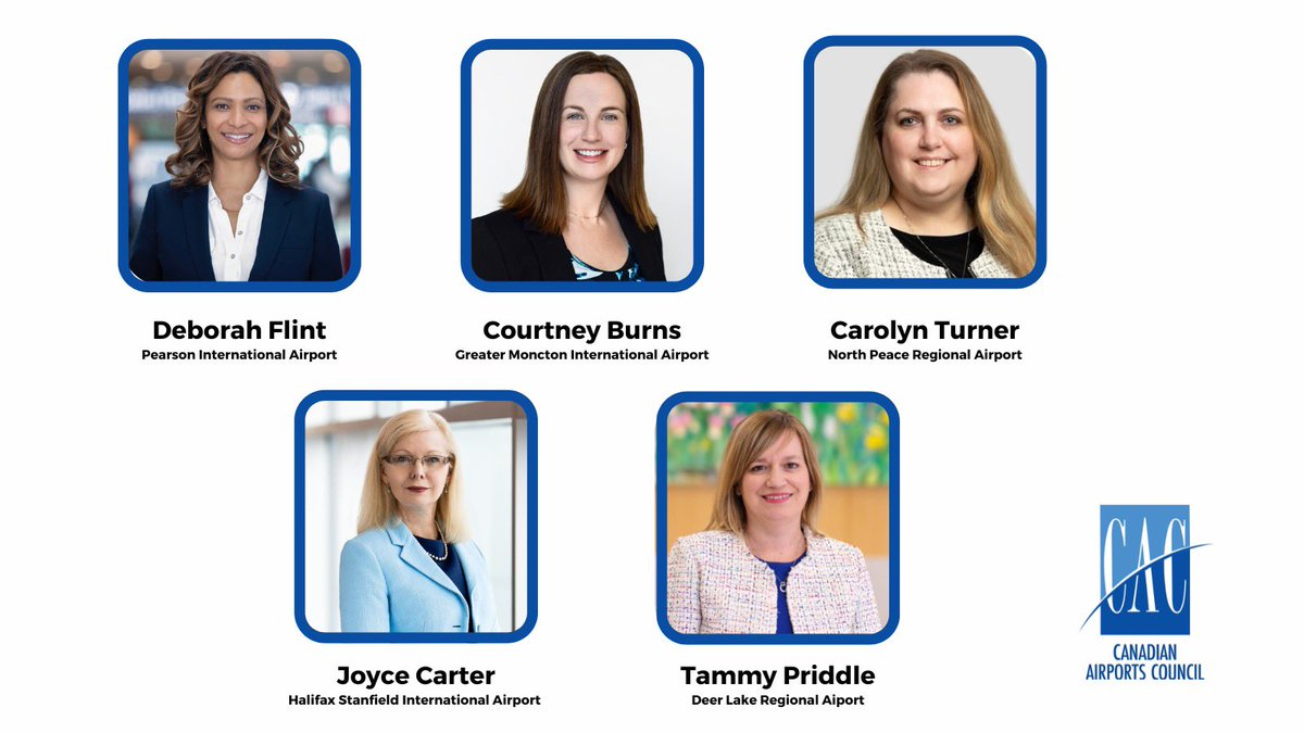 Happy #InternationalWomensDay! Today we celebrate all of the innovative and inspiring women who continue to make a difference at our airports and in our communities, especially these female leaders. #IWD2023 #leadership