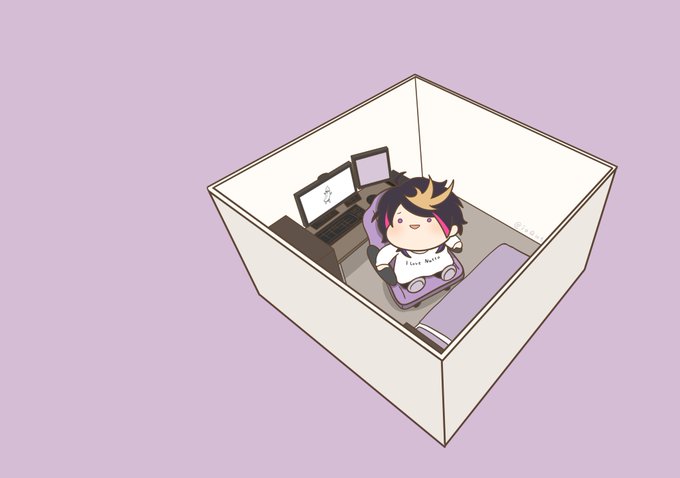 ハムスターの方がまだ広々と生活しているのでは#YaminoArt 