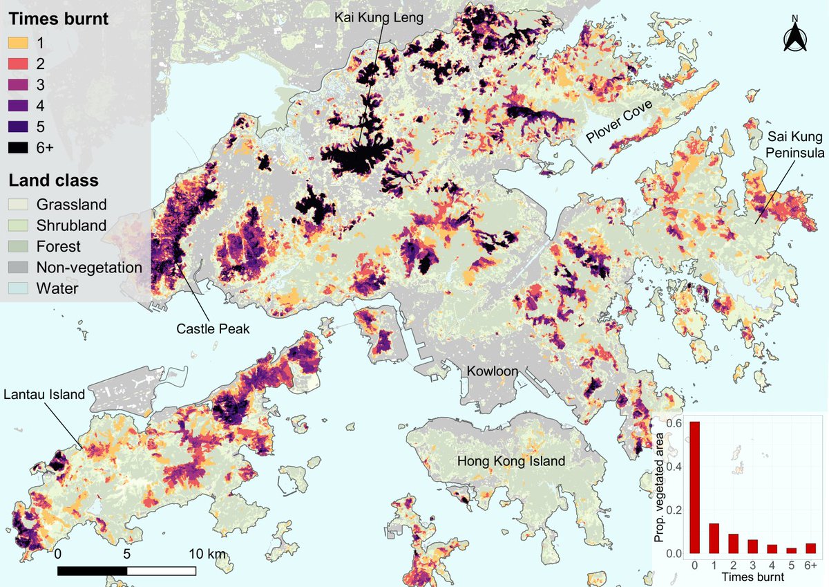 aland.hyc (@alandhyc) on Twitter photo New paper reconstructing 34-years of fire history in wet subtropical Hong Kong.
The temporal controller on #QGIS is a cool way to visualise this, check it out on: youtube.com/watch?v=nnWYvl…
Thanks <a href="/dacoomes/">david.coomes</a>, <a href="/Earth2Mika/">Dr Michelle Kalamandeen</a>, and Alejandro Guizar Coutiño
doi.org/10.3390/rs1506… New paper reconstructing 34-years of fire history in wet subtropical Hong Kong.
The temporal controller on #QGIS is a cool way to visualise this, check it out on: youtube.com/watch?v=nnWYvl…
Thanks <a href="/dacoomes/">david.coomes</a>, <a href="/Earth2Mika/">Dr Michelle Kalamandeen</a>, and Alejandro Guizar Coutiño
doi.org/10.3390/rs1506…