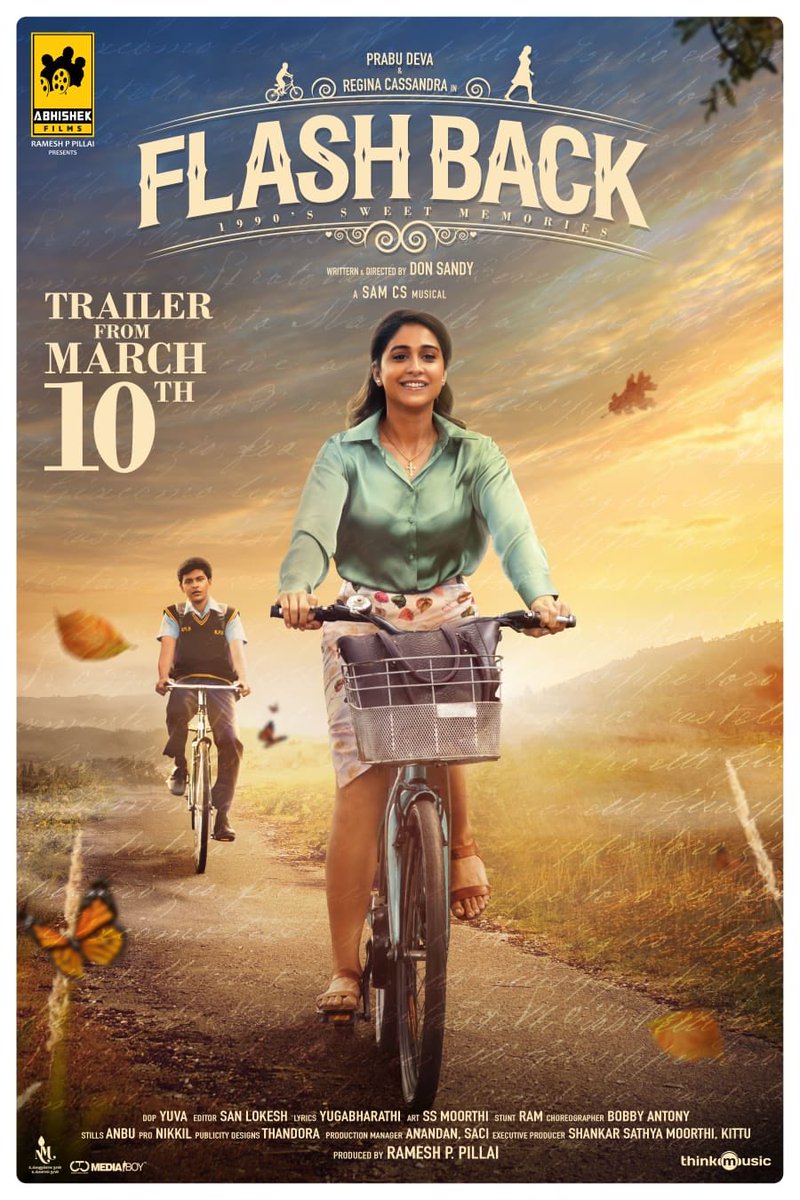 movielovers1021's tweet photo. #PrabhuDeva & #ReginaCassandra starrer #FlashBack Trailer out March 10th.
#FlashBackTrailer https://t.co/TnF90WLcue