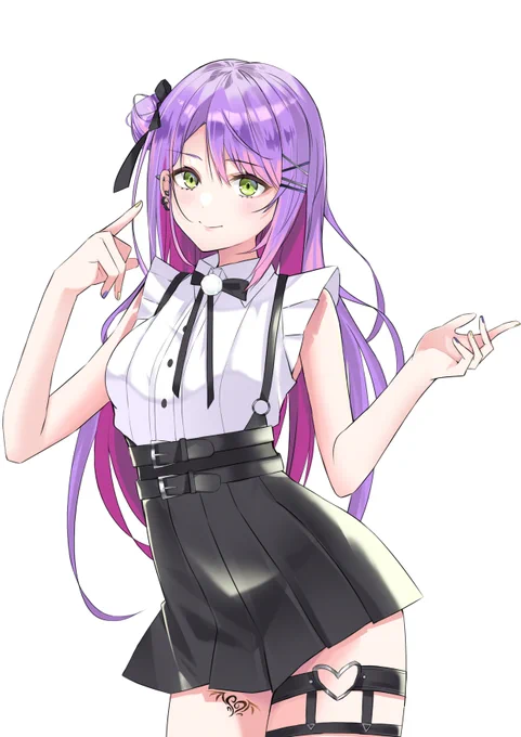 良い顔描けたから見て #TOWART    #常闇トワ #hololive 