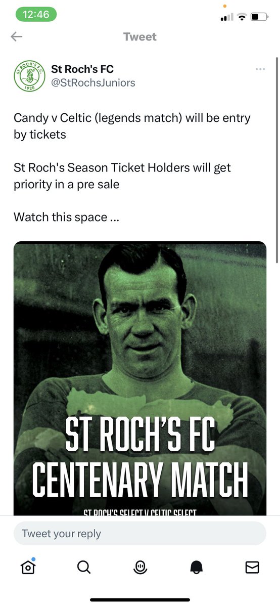 michaelbrazier2's tweet photo. @StRochsJuniors @Fanbase_clubs When did they go on pre sale for season tickets ? Priority 🤷🏼 https://t.co/q6RwCqReKQ