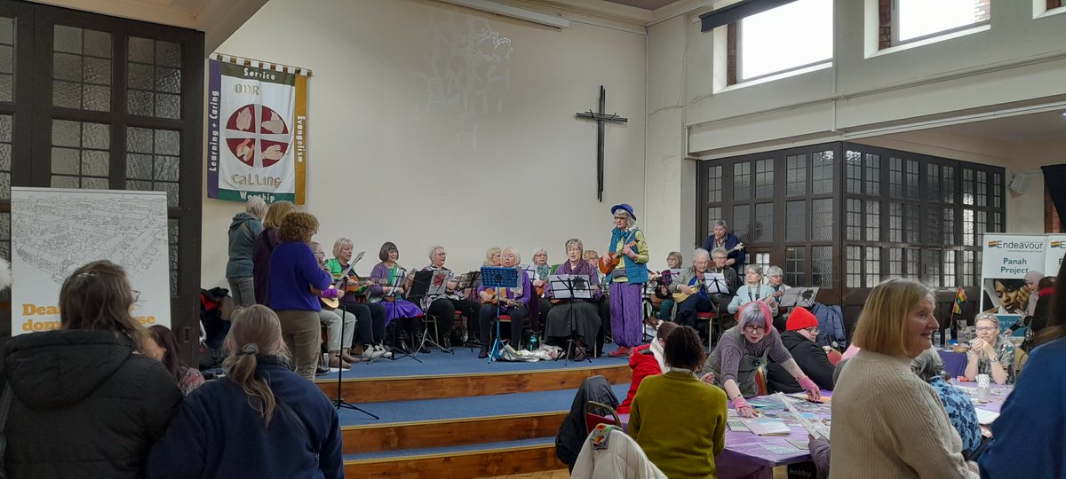 theemilyproject's tweet photo. This morning our team spent some time with the women of Bolton at Endeavour Project's Women's day event 🥰 It was wonderful to see so many women gathered in support of each other 🤩 https://t.co/tUQY06aEoV