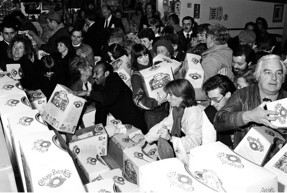 starr_rakh's tweet photo. @PatUnleashed @JeffyJFR @KeithMalinak Anyone who thinks #January6th was a "violent insurrection" has clearly never worked or shopped a Black Friday sale. And they definitely aren't old enough to remember the Great Cabbage Patch Kid Insurrection of 1983. ๐คฃ #StickThatInYourPipe https://t.co/ASfjmArEuf