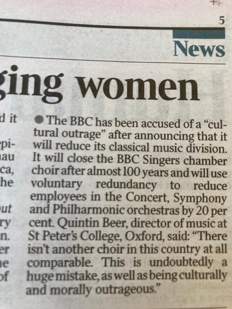 Feeling increasingly outraged and bemused and saddened by this scandalous decision