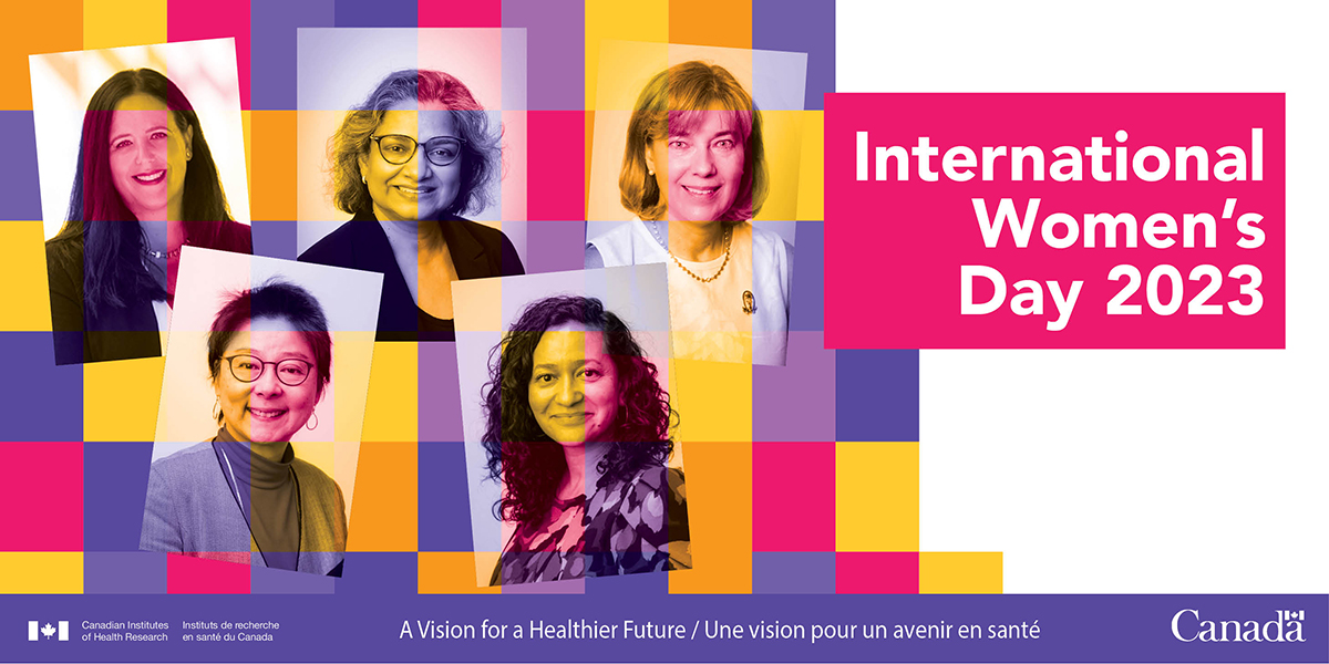 CIHR (@cihr_irsc) on Twitter photo Meet the women Scientific Directors who are leading the #CIHR Institutes and making advancements in #HealthResearch. 👩🔬
Thank you <a href="/DrCChambers/">Dr. Christine Chambers</a>, <a href="/akaida/">Angela Kaida, PhD</a>, <a href="/CKaushic/">Charu Kaushic</a>, <a href="/Jane_Rylett/">Jane Rylett</a> and Dr. Fei-Fei Liu for all that you do!
#IWD2023 Meet the women Scientific Directors who are leading the #CIHR Institutes and making advancements in #HealthResearch. 👩🔬
Thank you <a href="/DrCChambers/">Dr. Christine Chambers</a>, <a href="/akaida/">Angela Kaida, PhD</a>, <a href="/CKaushic/">Charu Kaushic</a>, <a href="/Jane_Rylett/">Jane Rylett</a> and Dr. Fei-Fei Liu for all that you do!
#IWD2023