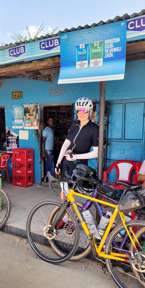Our member Rachel Costello pedalling her way across Malawi, towards Cape Town on #InternationalWomensDay 💪💪💪