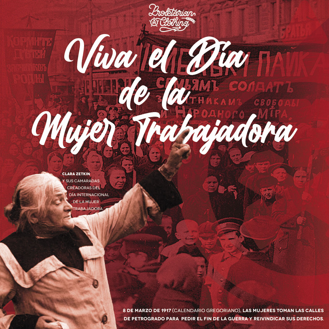 #8m ¡Viva el día de la Mujer Trabajadora!