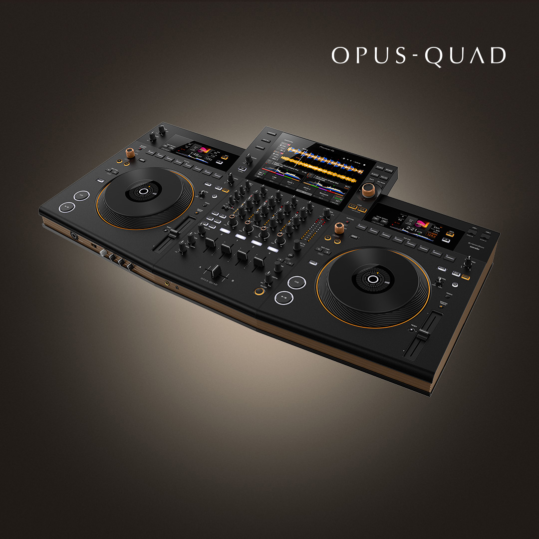 PioneerDJglobal's tweet image. Detail. Aesthetics. Playability. Get closer to the OPUS-QUAD, the latest all-in-one system with evolved features to add sophistication to your performance.  

Discover more: bit.ly/3J6f4ZN 

#OPUSQUAD #PioneerDJ