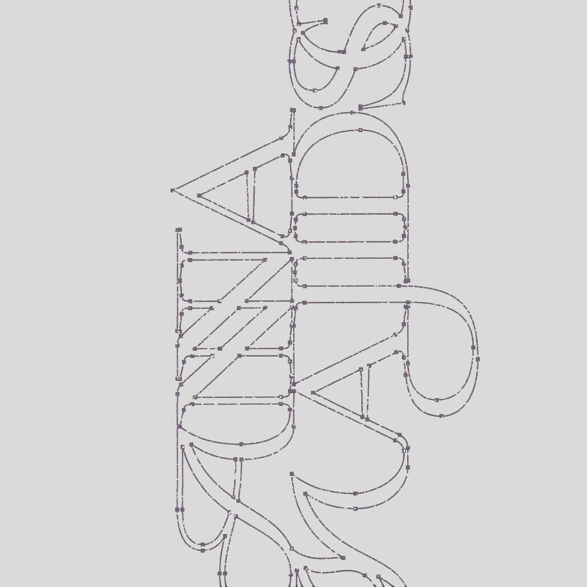 logotype design from last year for anna majidson — AD by wwwesh.studio