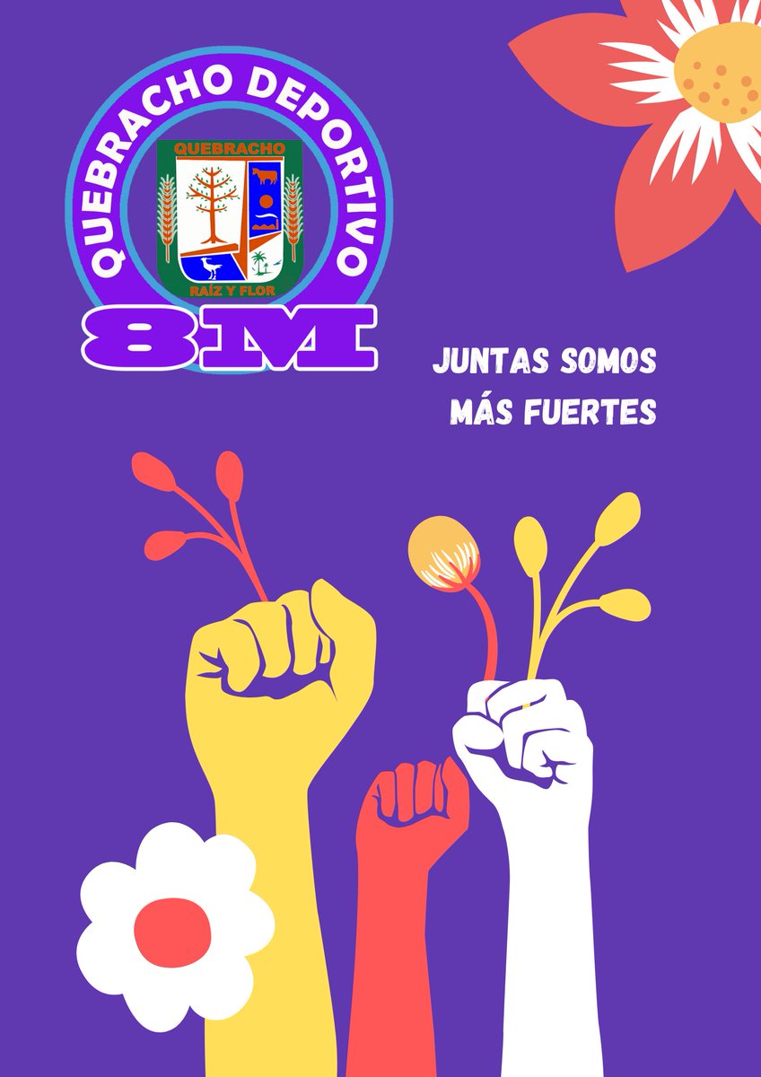 #8 de marzo, Día Internacional de la mujer. Feliz día para todas
#vamosquebracho