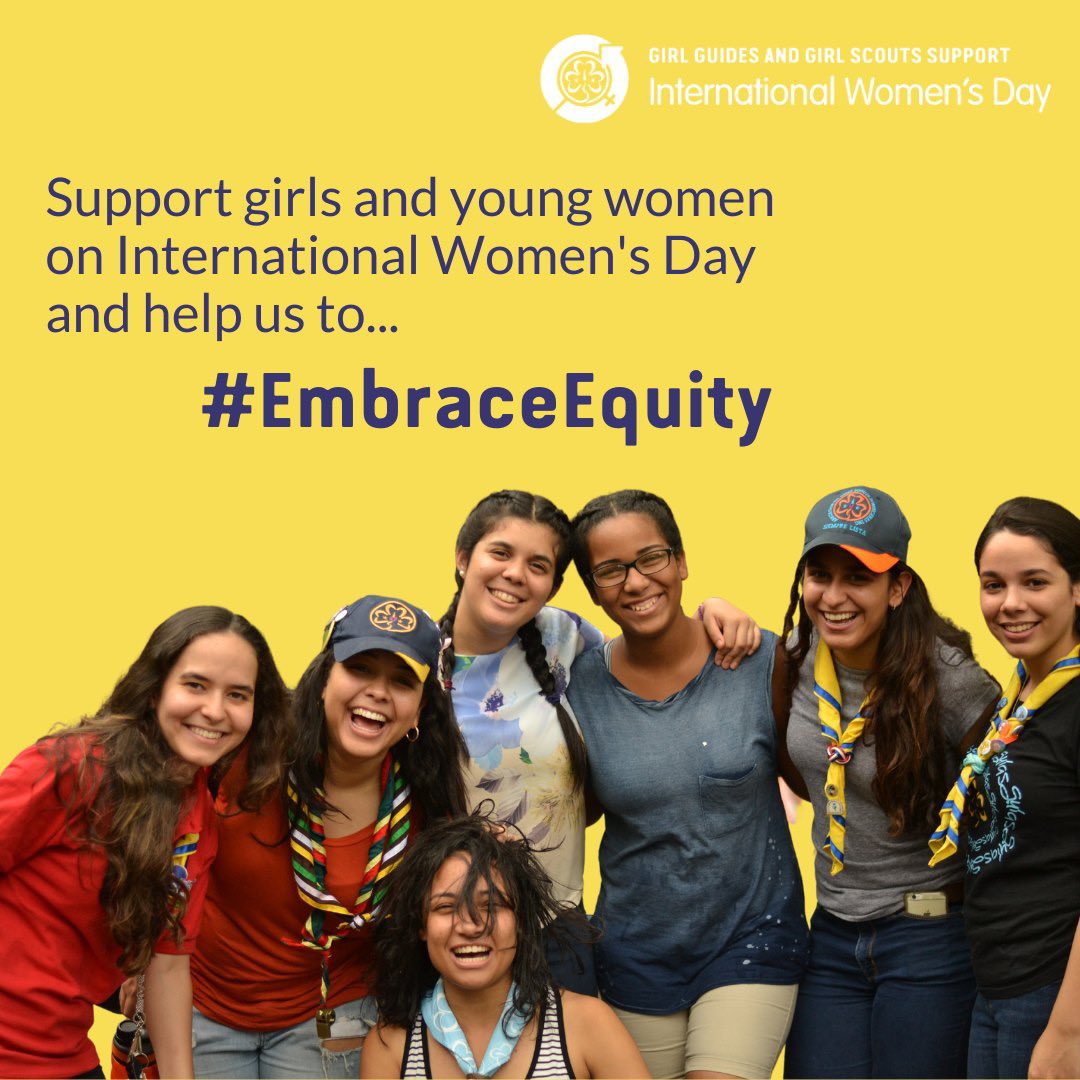 Today is International Women's Day - celebrating the social, economic, cultural &amp; political achievements of women. Everyone, everywhere can play a part in helping forge gender equality. #IWD2023  WAGGGS is one of the nominated charity partners for IWD. wagggs.org/en/what-we-do/…